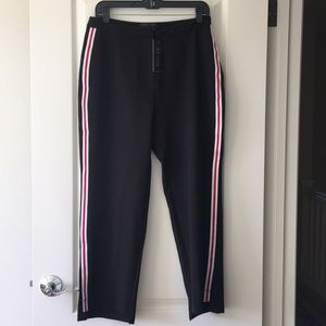 Black Garcia pant. NWT Side Stripe detail  Nice!